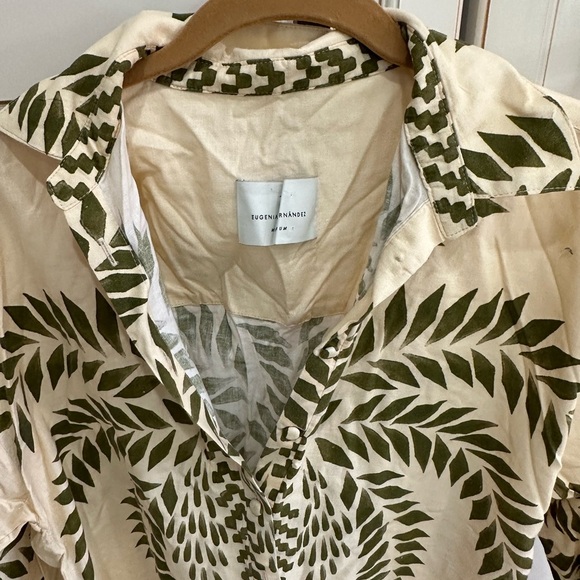 Eugenia Fernández Anthropologie Rihad Buttondown Blouse - Picture 8 of 10